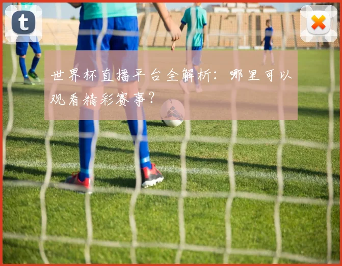 世界杯直播平台全解析：哪里可以观看精彩赛事？